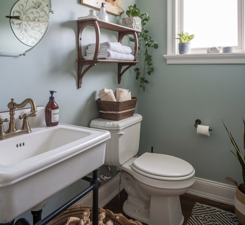 Small Bathroom Decorating Ideas on a Budget