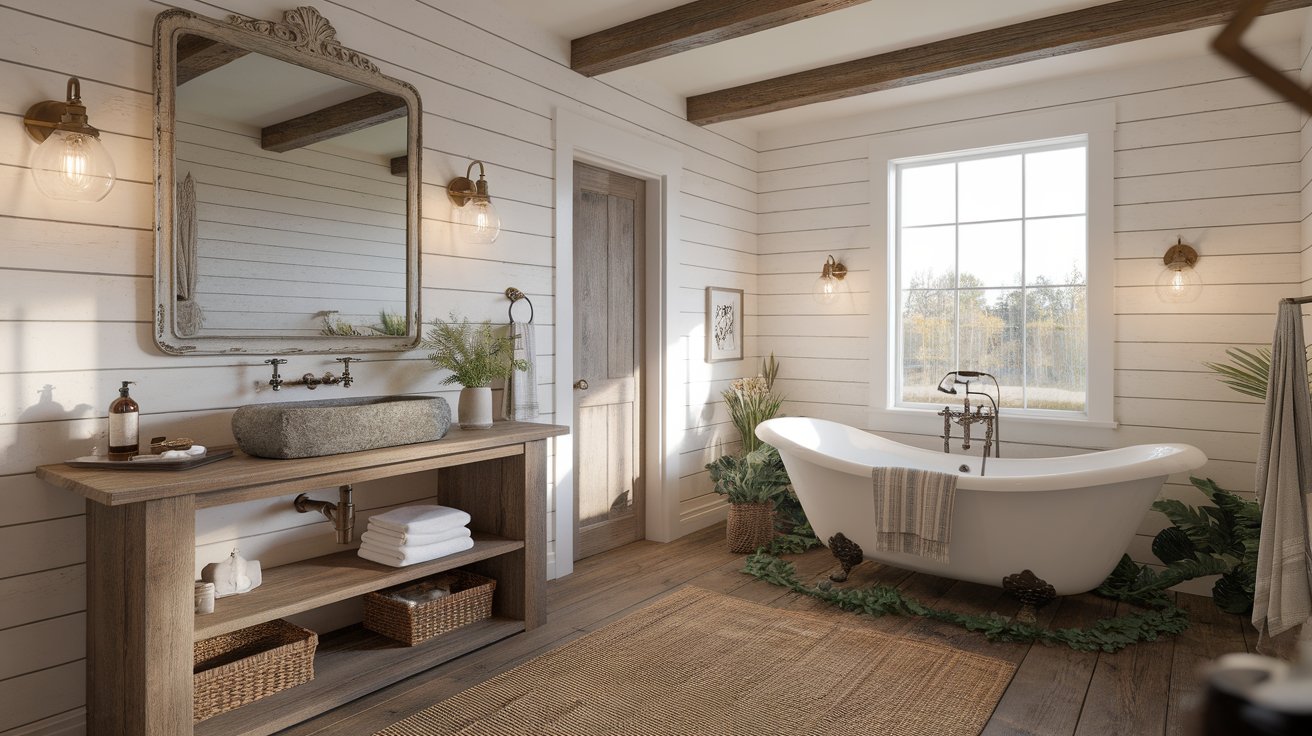 Farmhouse Bathroom Ideas